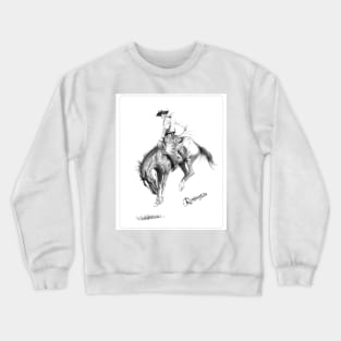 Western Remington Horse Crewneck Sweatshirt